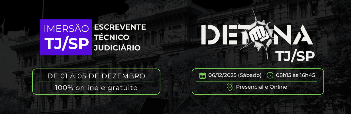 Banner imerso e detona tjsp